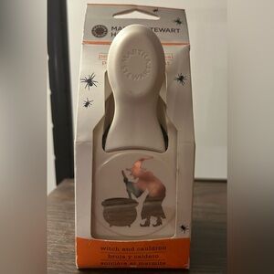 Martha Stewart witch and cauldron punch